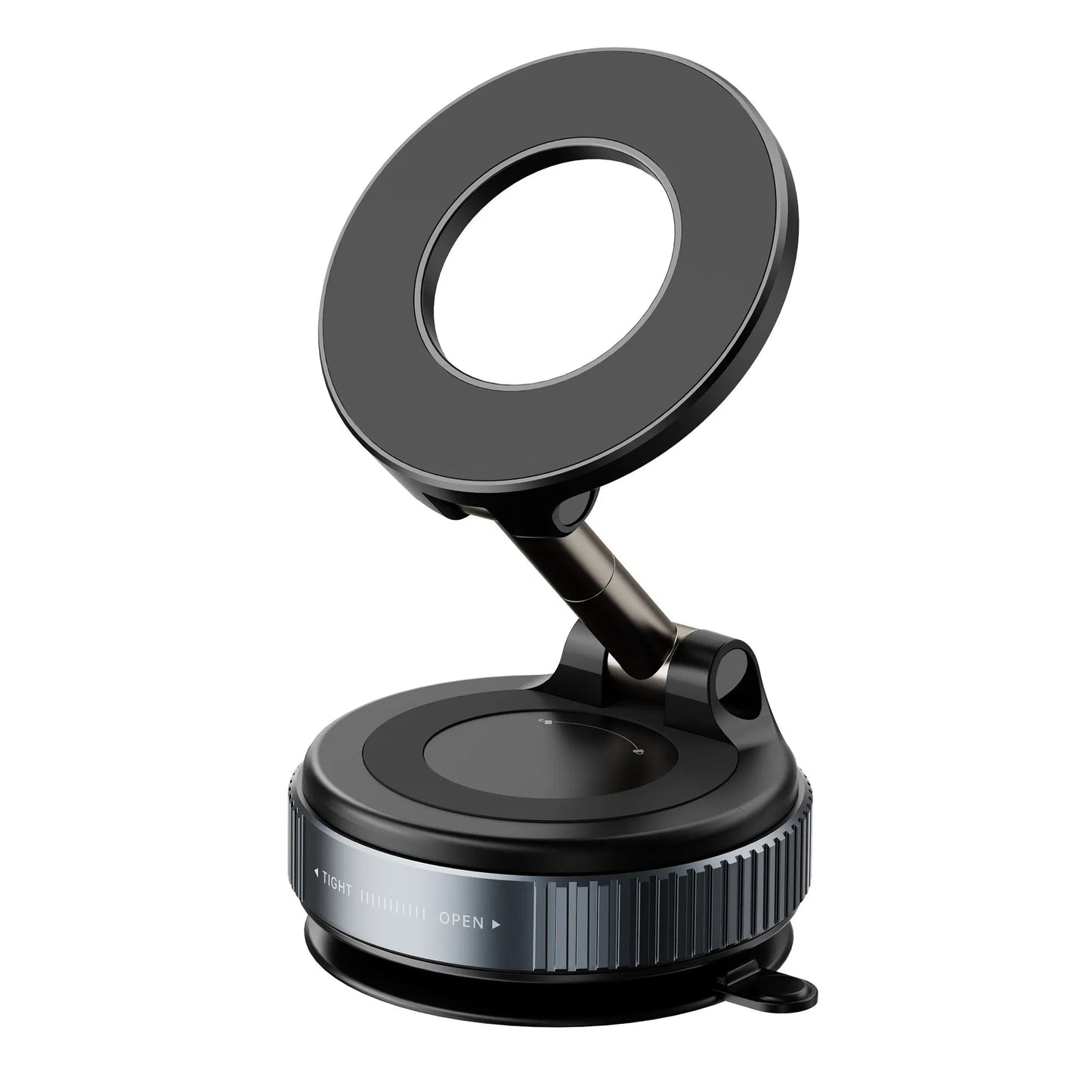 360° Foldable Vacuum Magnetic Phone Holder (حامل هاتف مغناطيسي بقاعدة شفط قابلة للطي بزاوية 360 درجة)