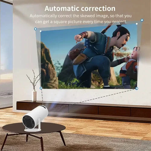 4k Android Projector (جهاز عرض أندرويد بدقة)